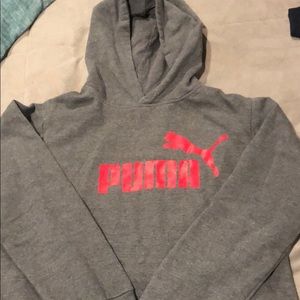 Boys large puma sweatshirt